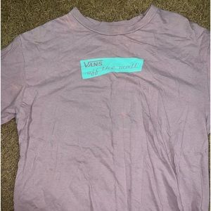 vans tshirt